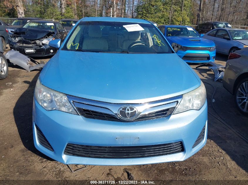 2013 TOYOTA CAMRY LE - 4T4BF1FK6DR317853