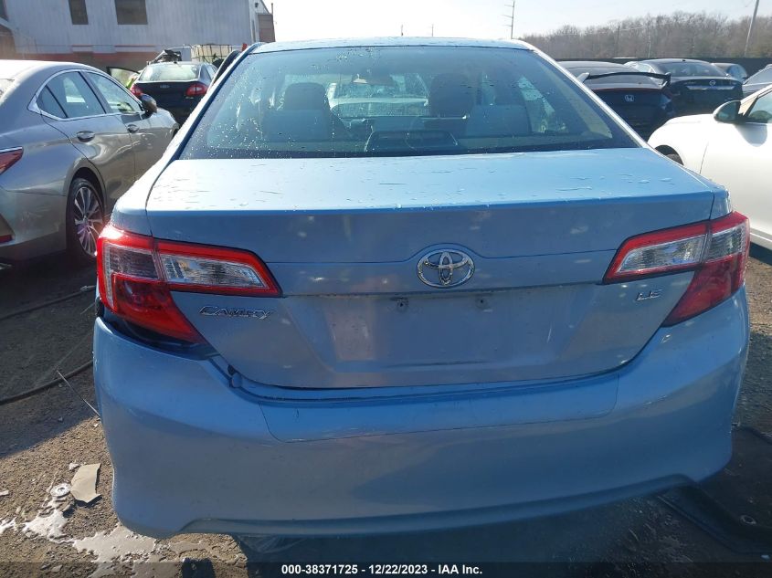 2013 TOYOTA CAMRY LE - 4T4BF1FK6DR317853