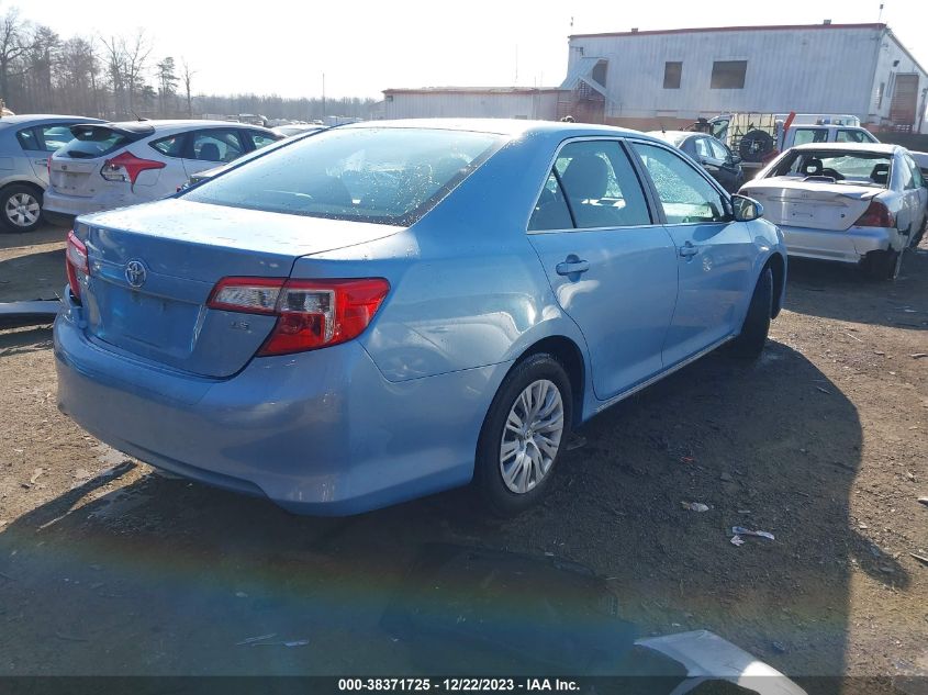 2013 TOYOTA CAMRY LE - 4T4BF1FK6DR317853