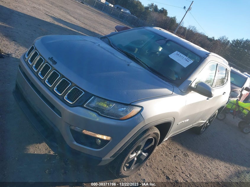 VIN 3C4NJDBB6LT143177 2020 JEEP COMPASS LATITUDE