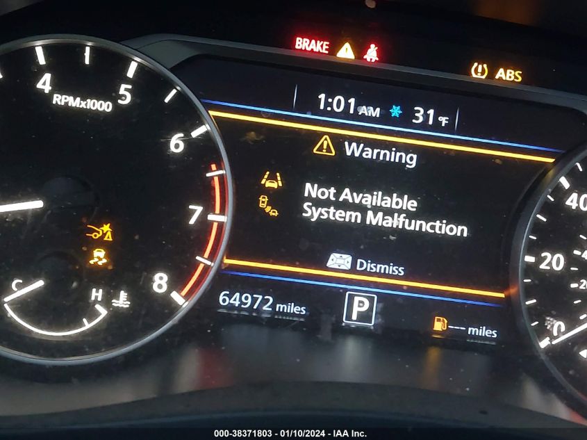 2021 NISSAN ALTIMA SV FWD - 1N4BL4DV0MN324139