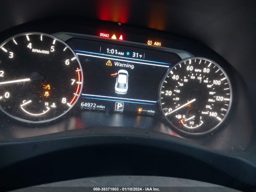 2021 NISSAN ALTIMA SV FWD - 1N4BL4DV0MN324139
