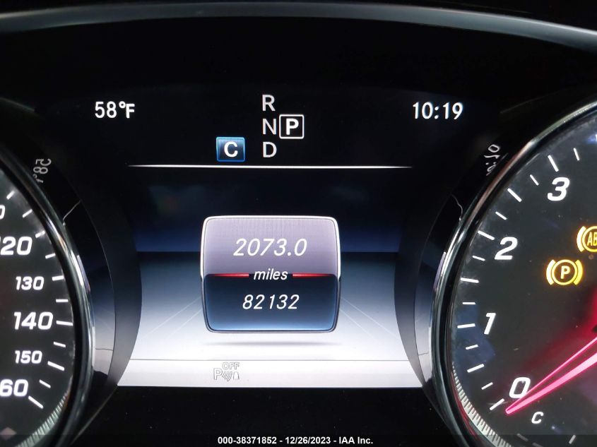 2019 MERCEDES-BENZ E 450 450 - WDD1J6HBXKF103667
