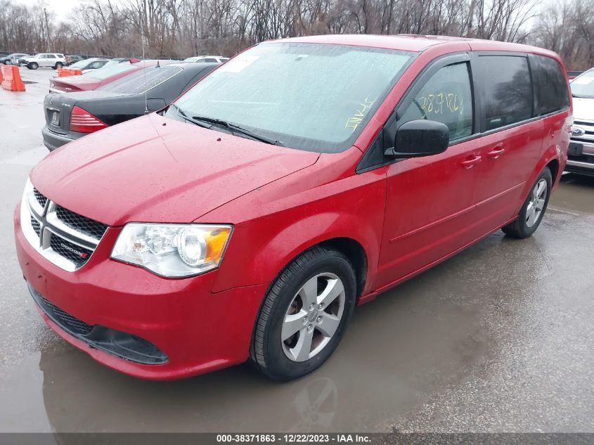 2013 DODGE GRAND CARAVAN SE - 2C4RDGBGXDR602852