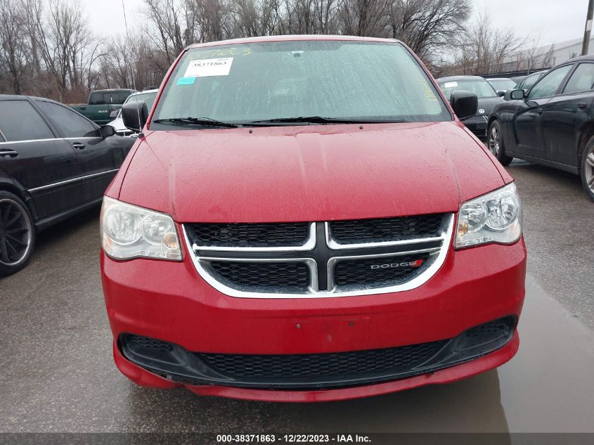 2013 DODGE GRAND CARAVAN SE - 2C4RDGBGXDR602852