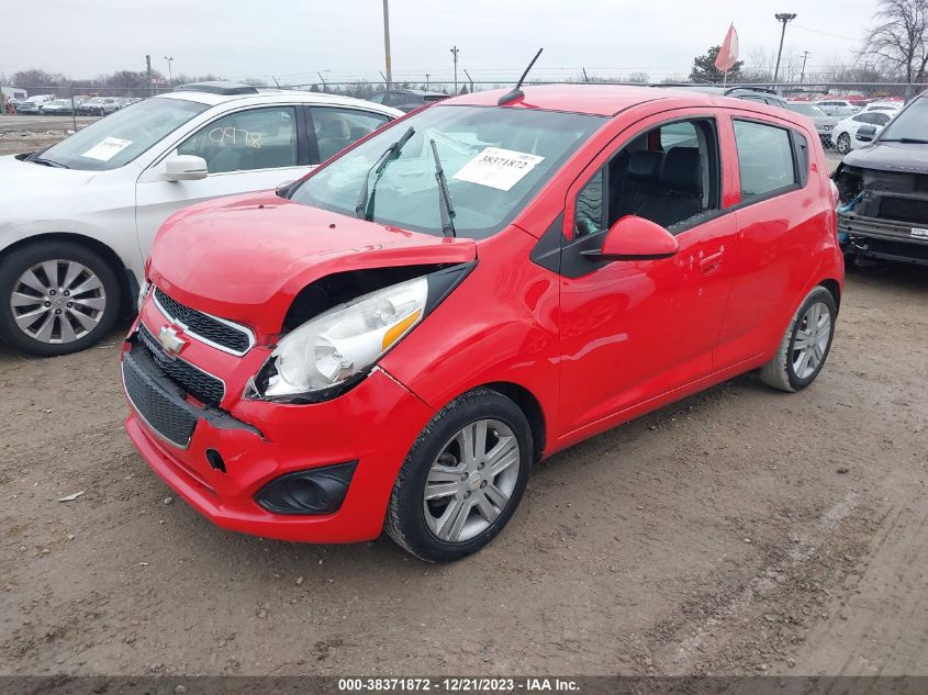 2014 CHEVROLET SPARK 1LT - KL8CD6S98EC534863