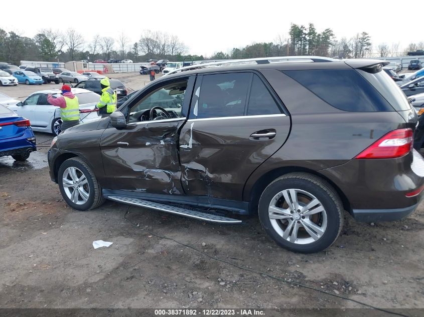 2014 MERCEDES-BENZ ML 350 4MATIC - 4JGDA5HB9EA277616