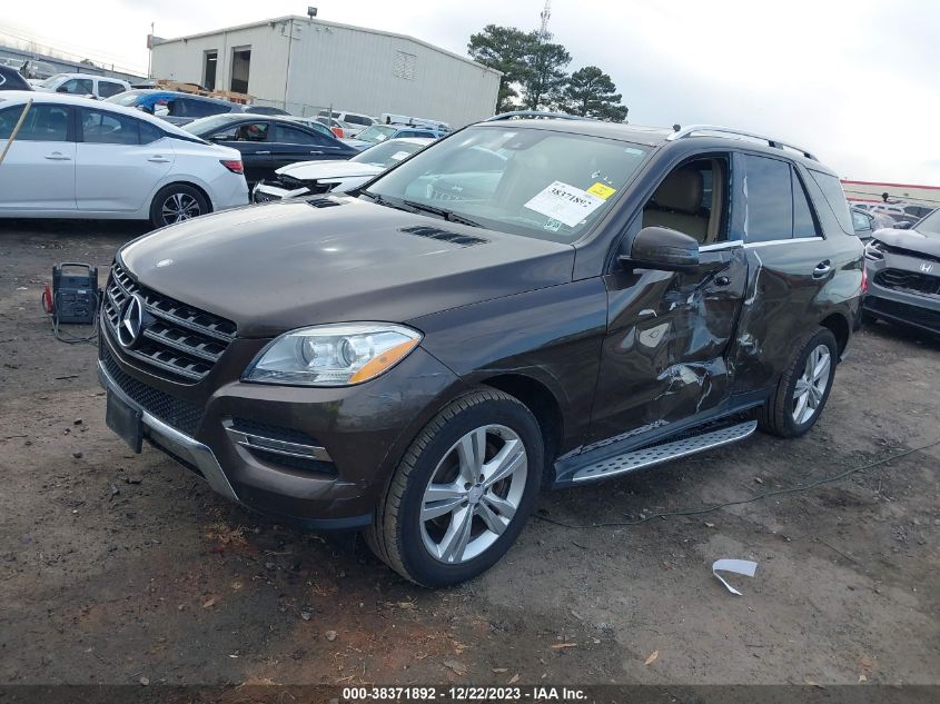 2014 MERCEDES-BENZ ML 350 4MATIC - 4JGDA5HB9EA277616