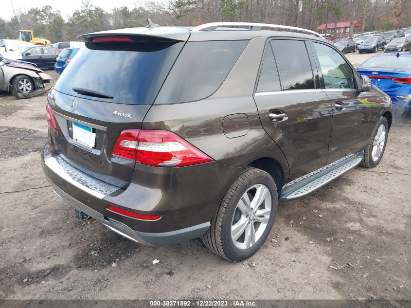 2014 MERCEDES-BENZ ML 350 4MATIC - 4JGDA5HB9EA277616