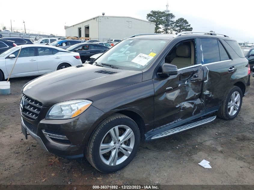 2014 MERCEDES-BENZ ML 350 4MATIC - 4JGDA5HB9EA277616
