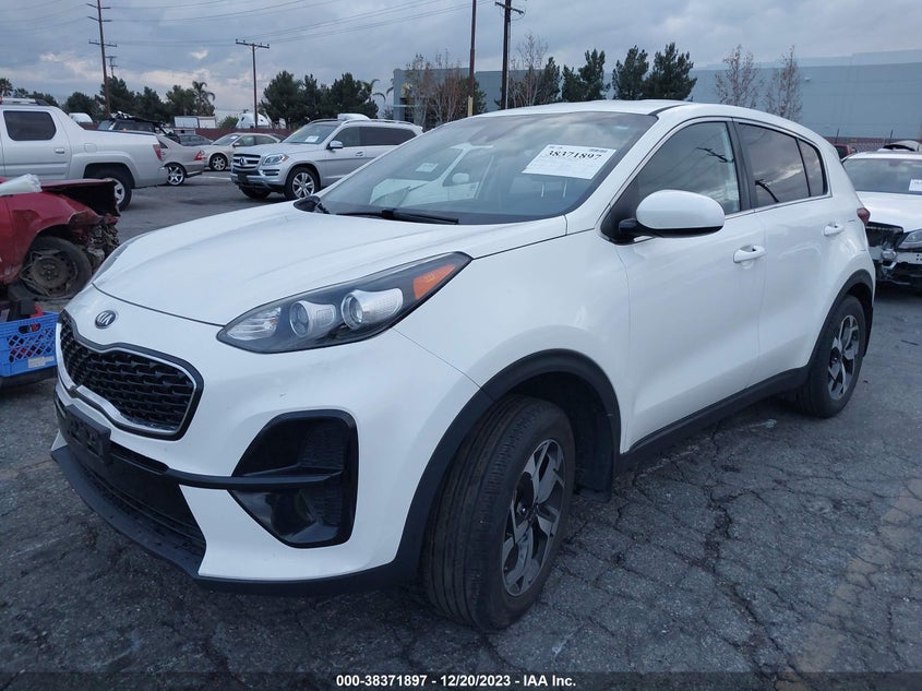 VIN KNDPM3AC5M7870448 2021 KIA SPORTAGE LX