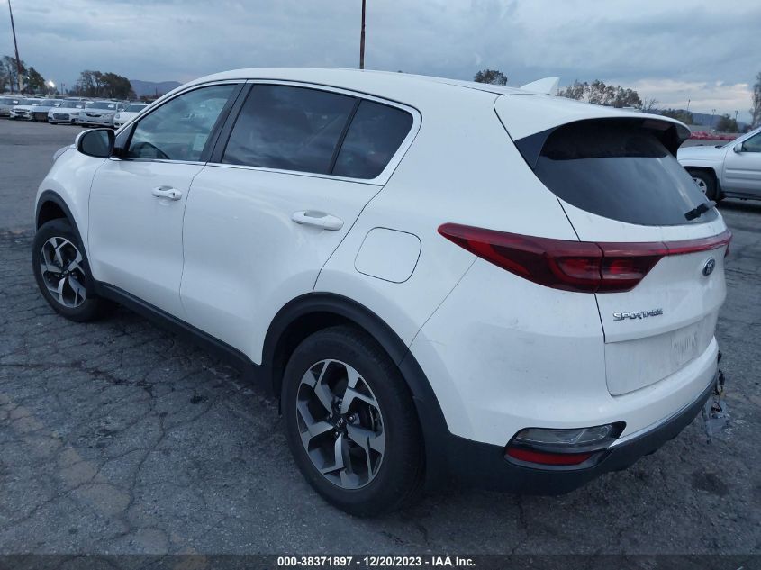 VIN KNDPM3AC5M7870448 2021 KIA SPORTAGE LX