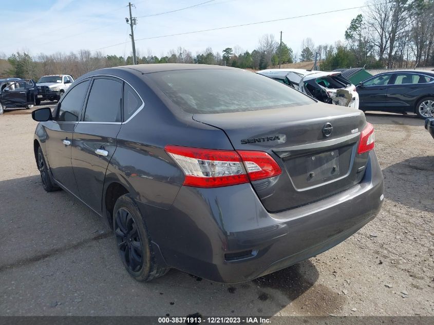 2014 NISSAN SENTRA S/SV/SR/SL - 3N1AB7AP6EY277416