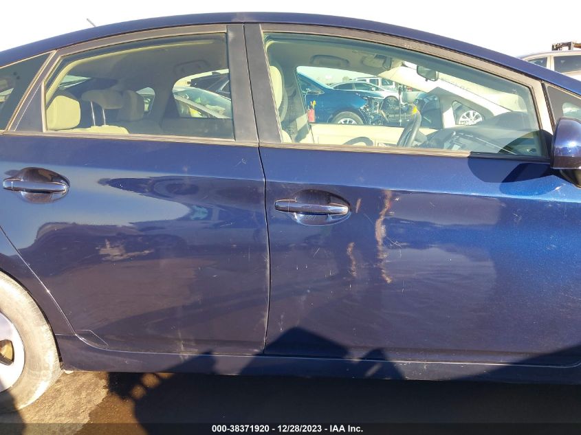 2013 TOYOTA PRIUS TWO - JTDKN3DU5D1733704