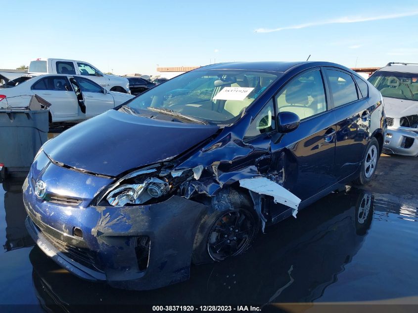 2013 TOYOTA PRIUS TWO - JTDKN3DU5D1733704