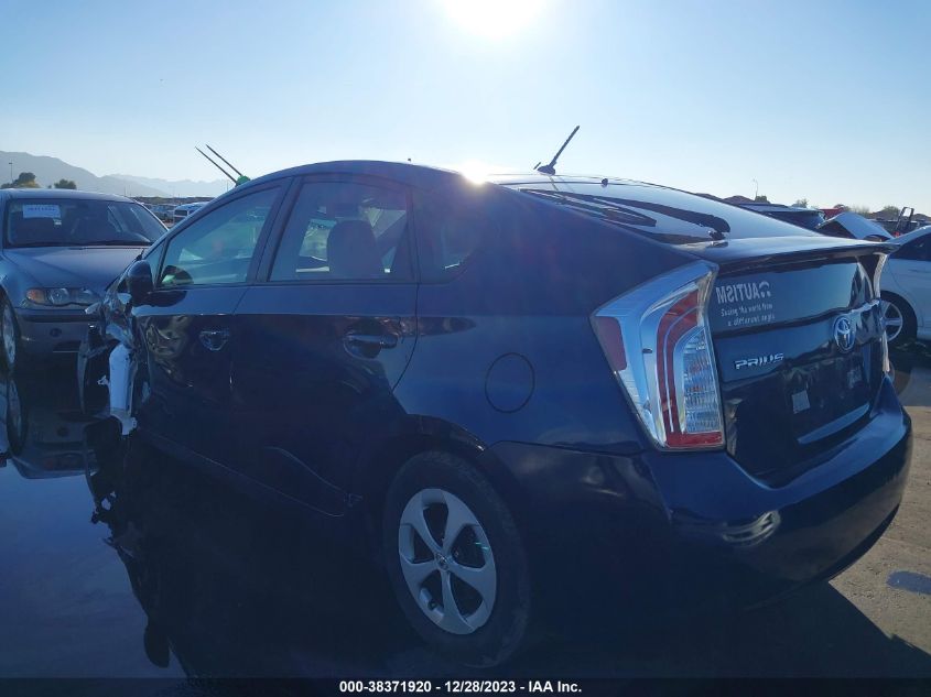 2013 TOYOTA PRIUS TWO - JTDKN3DU5D1733704