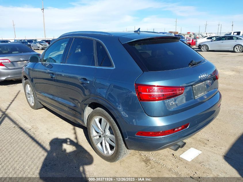 2016 AUDI Q3 2.0T PREMIUM PLUS - WA1BFCFS4GR002383