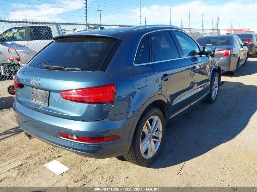 2016 AUDI Q3 2.0T PREMIUM PLUS - WA1BFCFS4GR002383