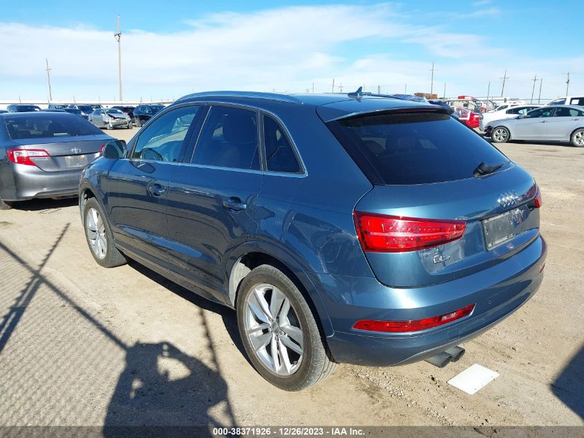 2016 AUDI Q3 2.0T PREMIUM PLUS - WA1BFCFS4GR002383