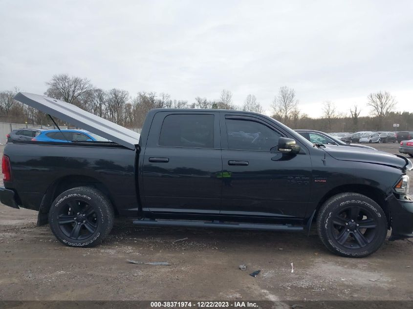 2017 RAM 1500 NIGHT  4X4 5'7 BOX - 1C6RR7MT4HS859402