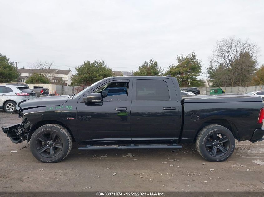 2017 RAM 1500 NIGHT  4X4 5'7 BOX - 1C6RR7MT4HS859402