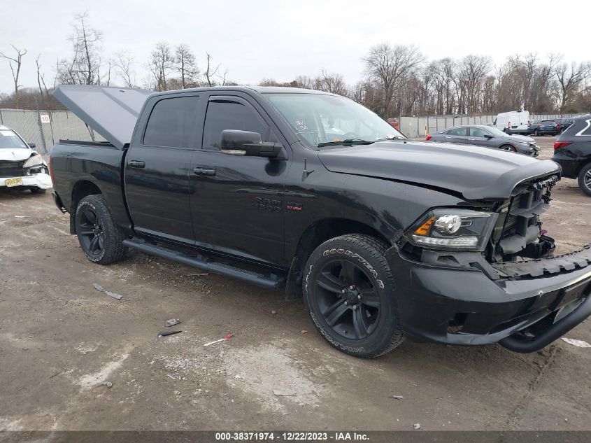 2017 RAM 1500 NIGHT  4X4 5'7 BOX - 1C6RR7MT4HS859402