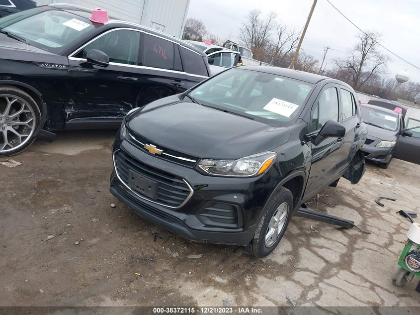 VIN 3GNCJKSB7LL229584 2020 CHEVROLET TRAX LS