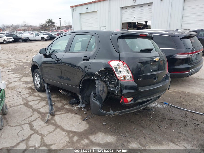 VIN 3GNCJKSB7LL229584 2020 CHEVROLET TRAX LS