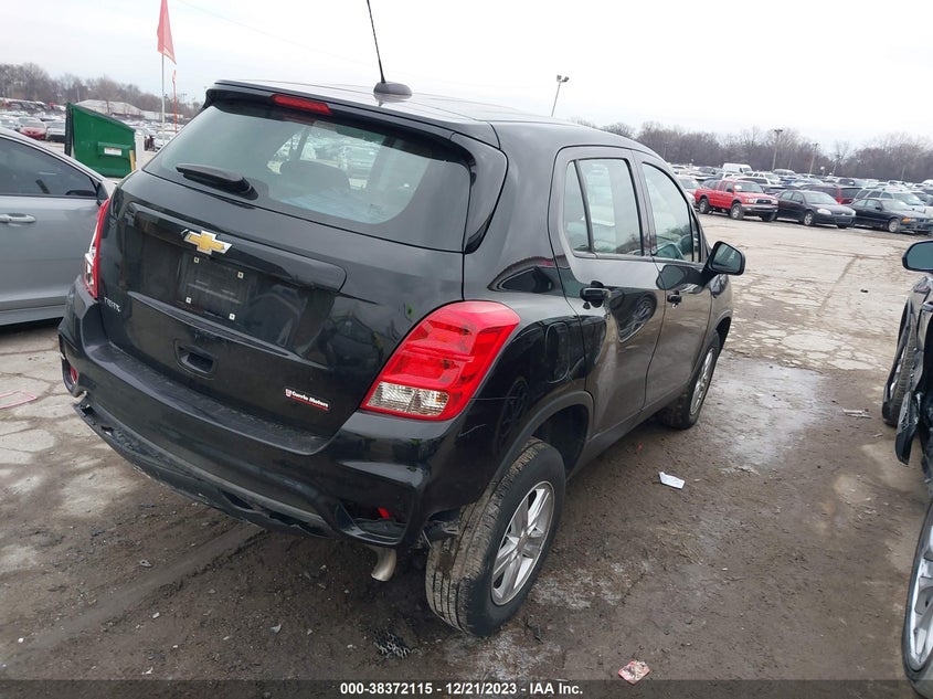VIN 3GNCJKSB7LL229584 2020 CHEVROLET TRAX LS