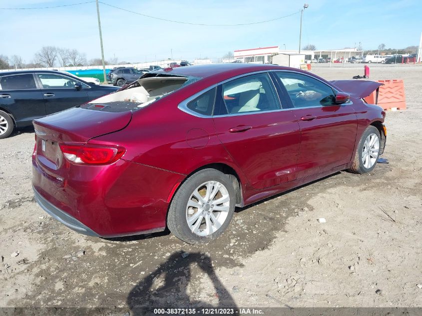 2015 CHRYSLER 200 LIMITED - 1C3CCCAB4FN694844