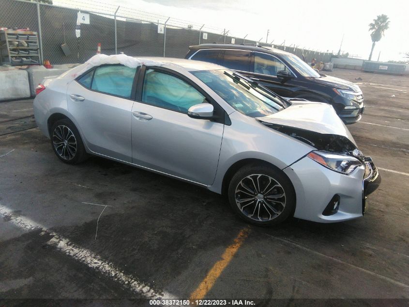 2016 TOYOTA COROLLA S PLUS - 2T1BURHE1GC586936