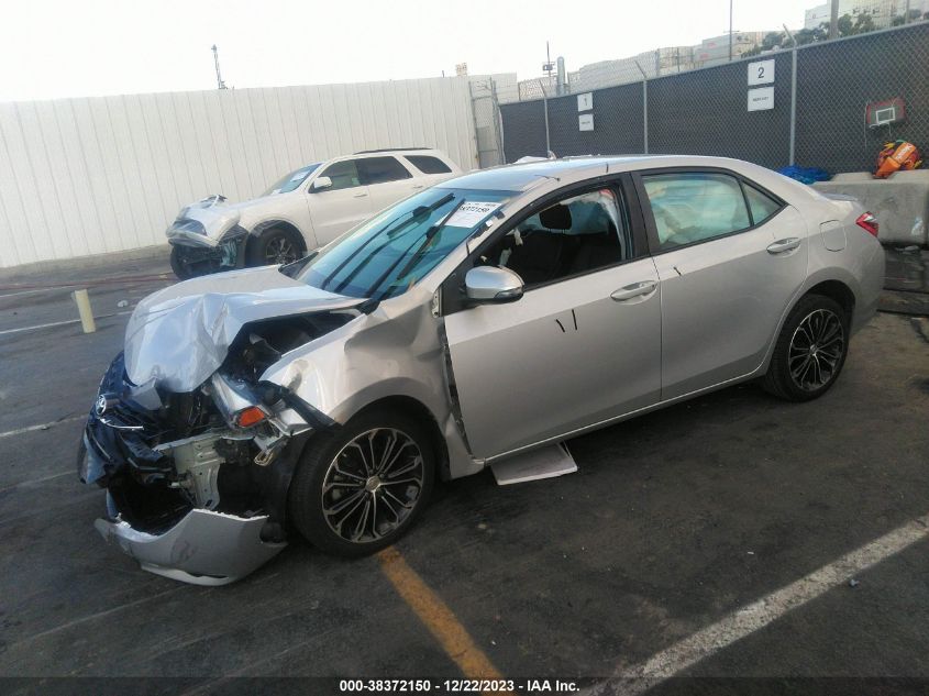 2016 TOYOTA COROLLA S PLUS - 2T1BURHE1GC586936