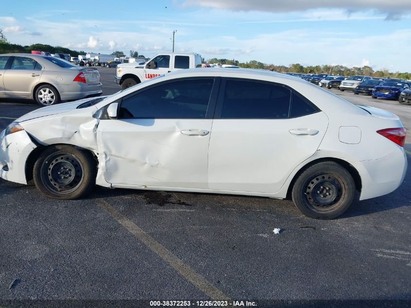 2019 TOYOTA COROLLA LE - 5YFBURHE7KP884402