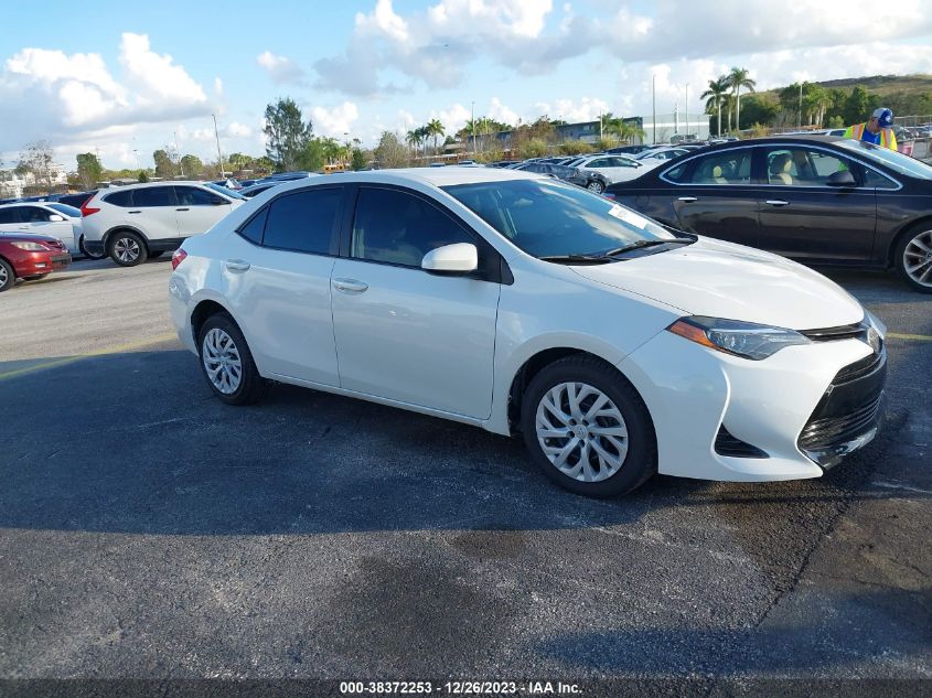 2019 TOYOTA COROLLA LE - 5YFBURHE7KP884402