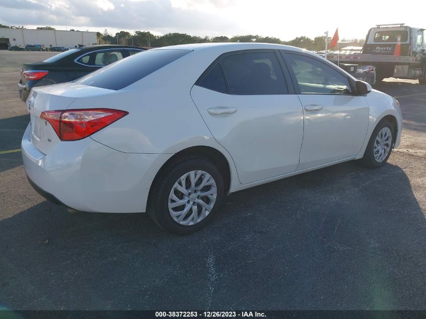 2019 TOYOTA COROLLA LE - 5YFBURHE7KP884402