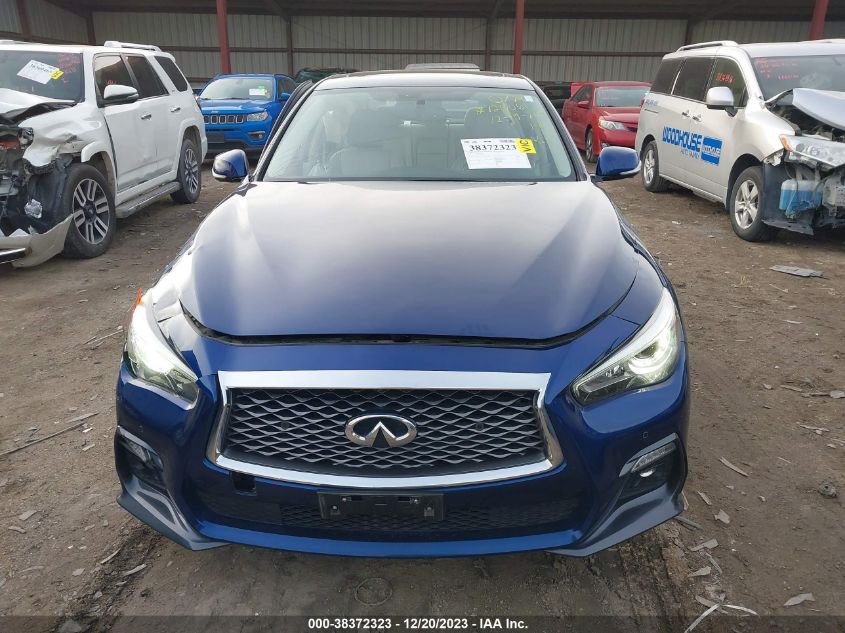 2019 INFINITI Q50 3.0T SPORT - JN1EV7AR1KM590429