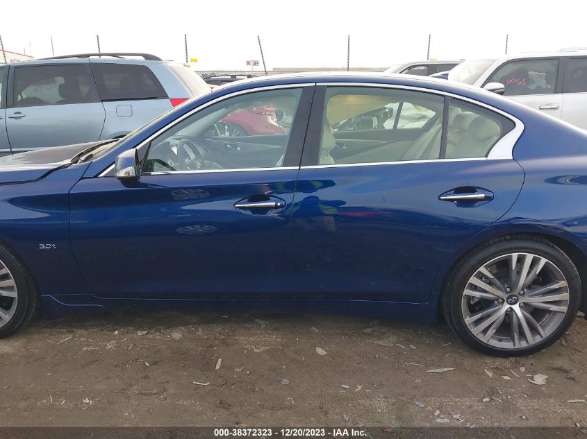 2019 INFINITI Q50 3.0T SPORT - JN1EV7AR1KM590429