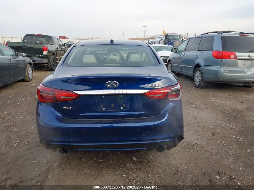 2019 INFINITI Q50 3.0T SPORT - JN1EV7AR1KM590429