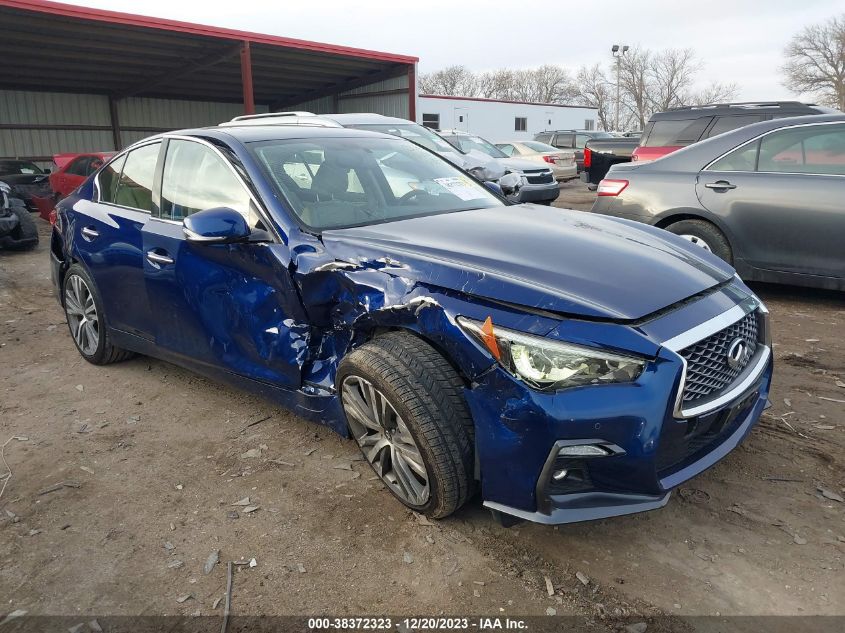2019 INFINITI Q50 3.0T SPORT - JN1EV7AR1KM590429