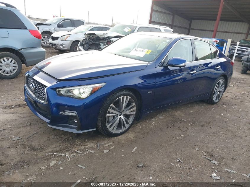 2019 INFINITI Q50 3.0T SPORT - JN1EV7AR1KM590429