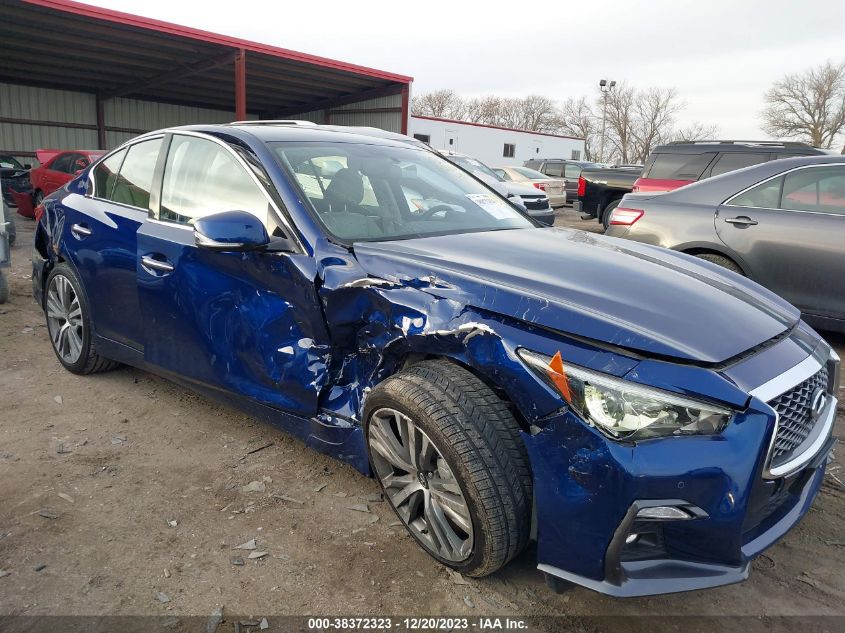 2019 INFINITI Q50 3.0T SPORT - JN1EV7AR1KM590429