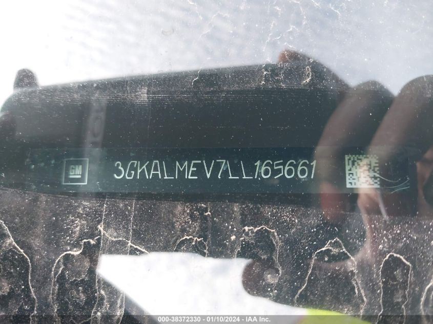 2020 GMC TERRAIN FWD SLE - 3GKALMEV7LL165661