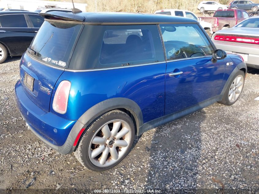 WMWRE33445TD91488 | 2005 MINI COOPER S