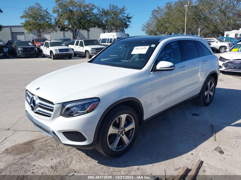 VIN WDC0G4JB0KF593887 2019 MERCEDES-BENZ GLC 300 300