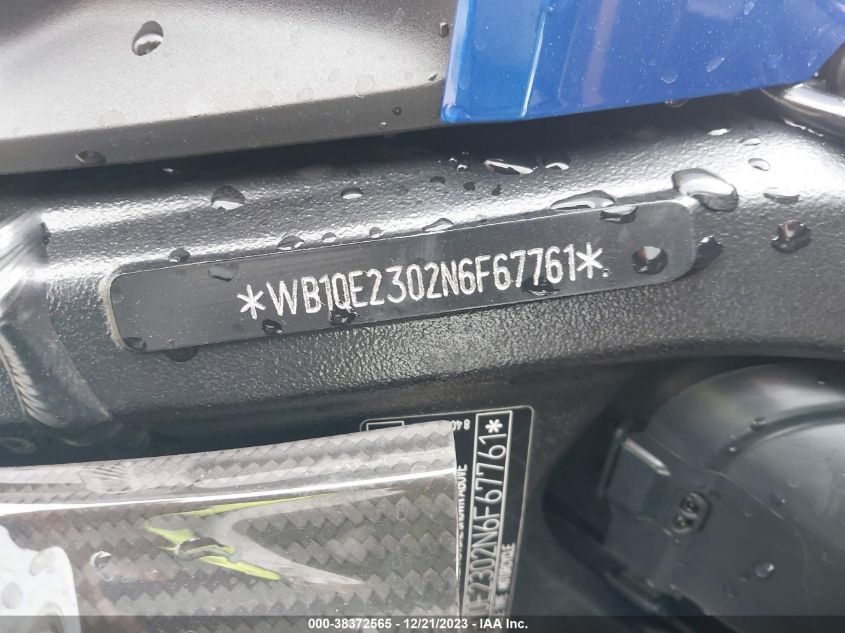 2022 BMW S 1000 RR - WB10E2302N6F67761