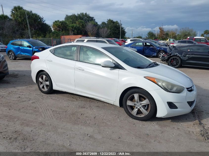 2013 HYUNDAI ELANTRA GLS - 5NPDH4AE7DH307654