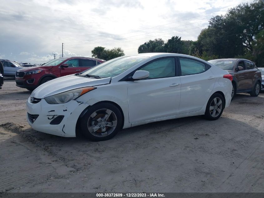 2013 HYUNDAI ELANTRA GLS - 5NPDH4AE7DH307654