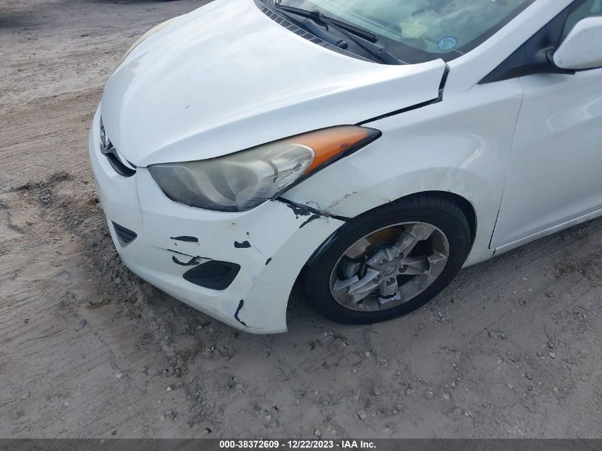 2013 HYUNDAI ELANTRA GLS - 5NPDH4AE7DH307654