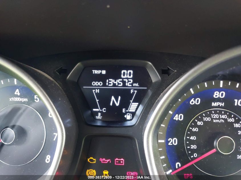 2013 HYUNDAI ELANTRA GLS - 5NPDH4AE7DH307654