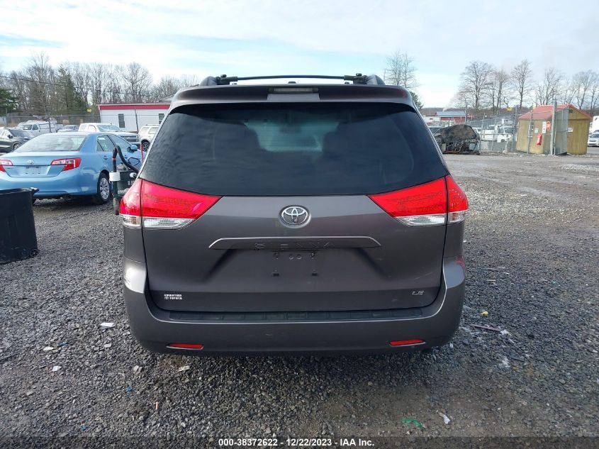 2013 TOYOTA SIENNA LE - 5TDKK3DC9DS353414